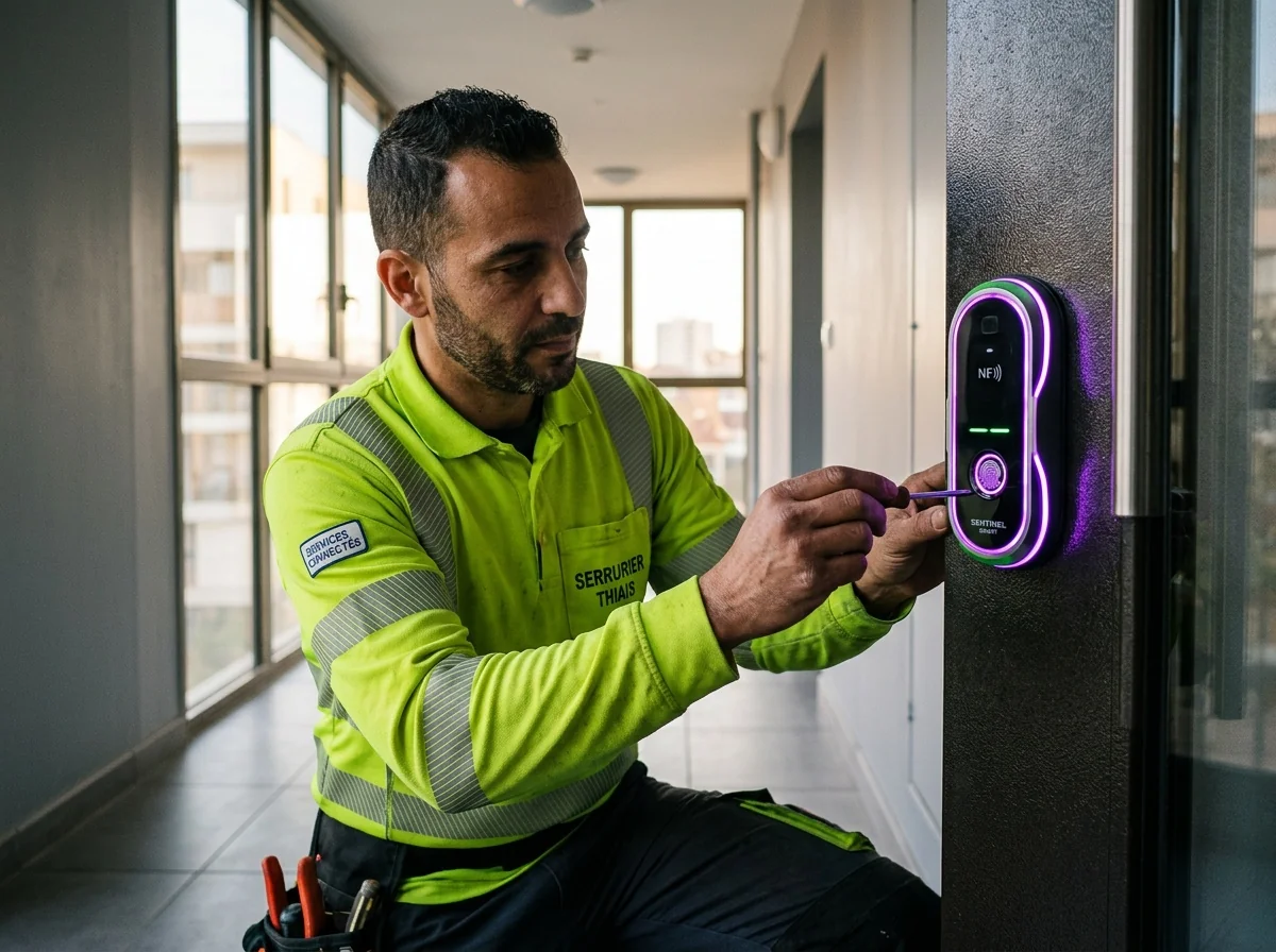 Smart lock connecté NFC à Thiais